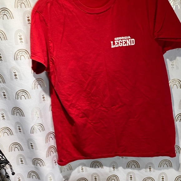 Georgia Bulldogs Red Graphic T-Shirt - Picture 4 of 4